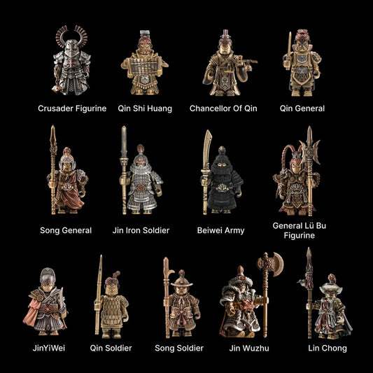 Magnetic Army Full Set (Weapons Included)